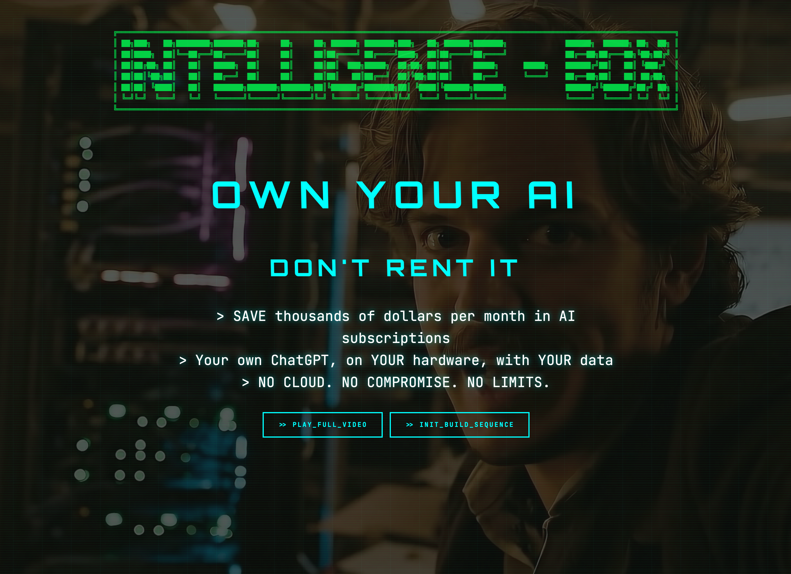 Custom AI workstation 1